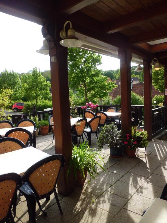 Restaurant - Pension Herrgottstal Creglingen Esterno foto