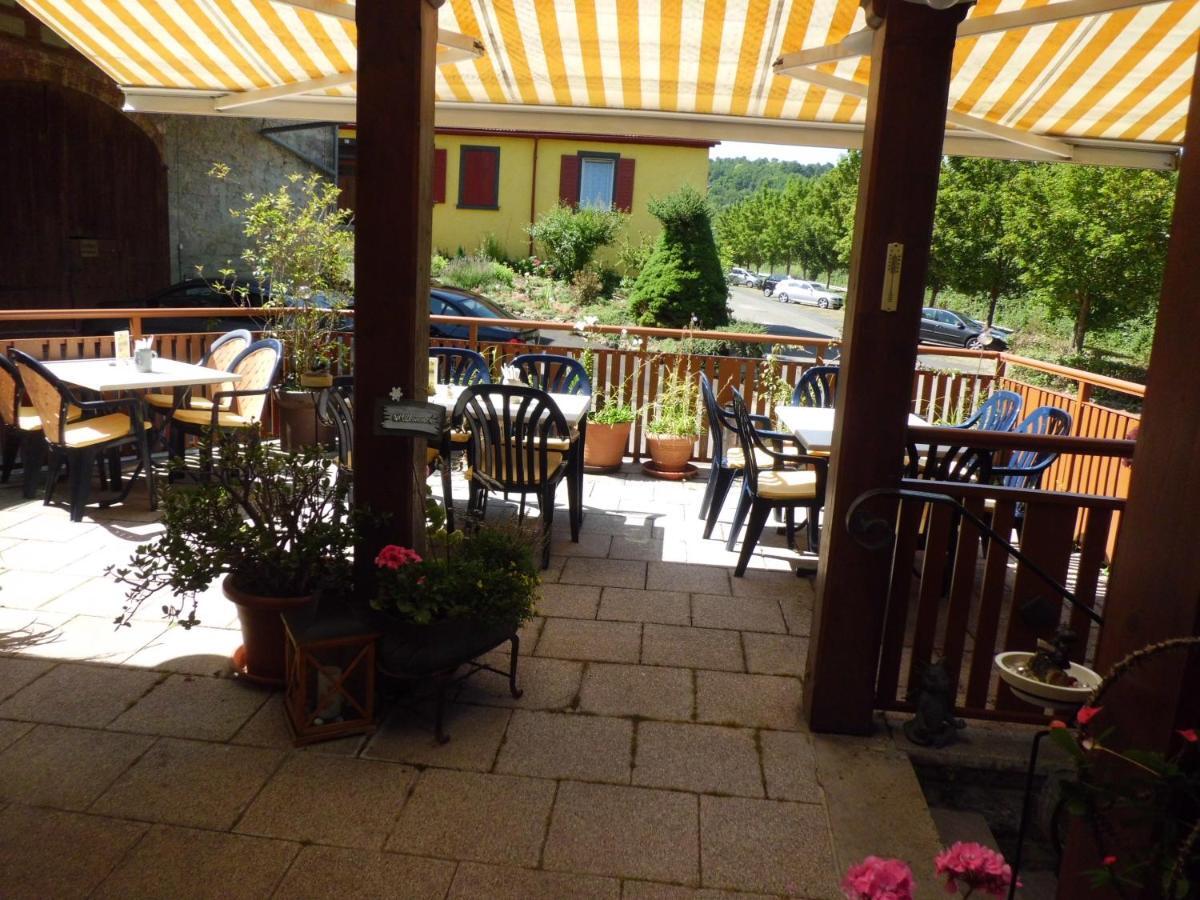 Restaurant - Pension Herrgottstal Creglingen Esterno foto